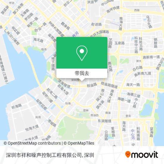 深圳市祥和噪声控制工程有限公司地图