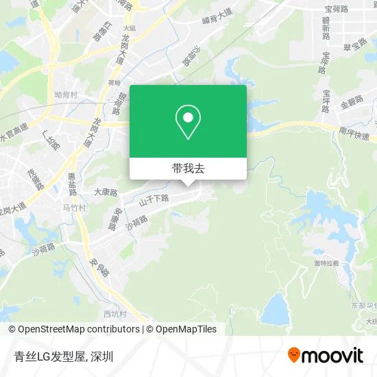 青丝LG发型屋地图