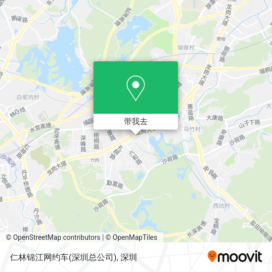 仁林锦江网约车(深圳总公司)地图