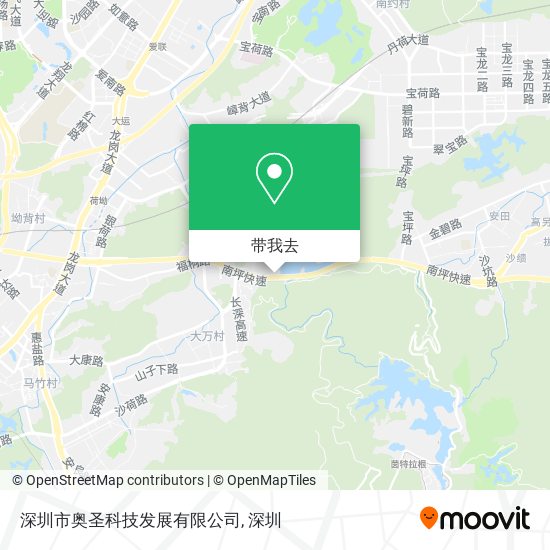 深圳市奥圣科技发展有限公司地图