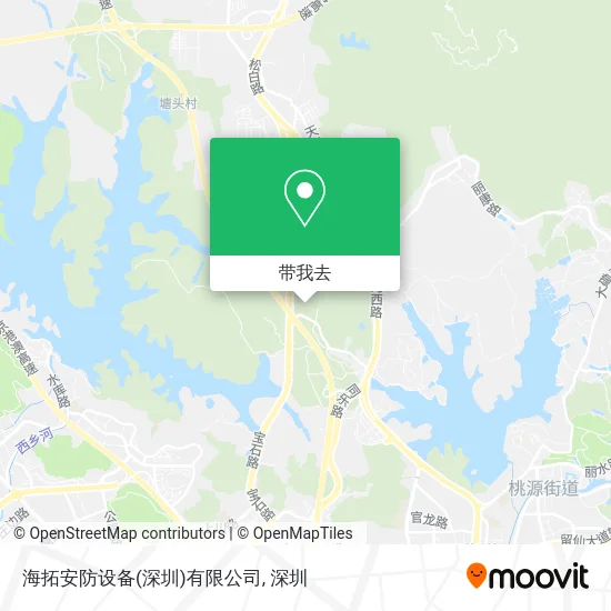 海拓安防设备(深圳)有限公司地图