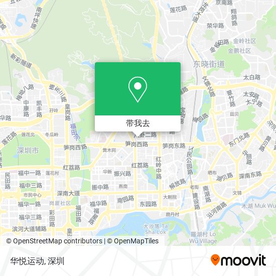 华悦运动地图