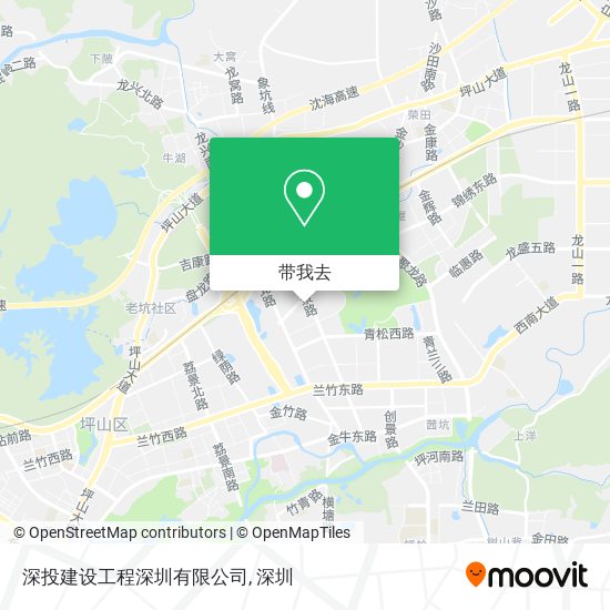 深投建设工程深圳有限公司地图