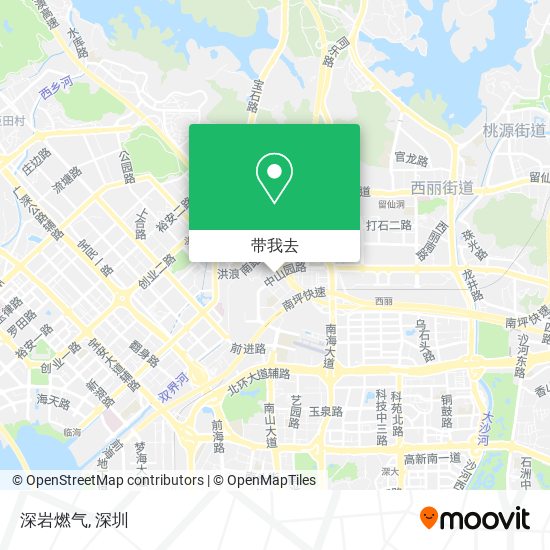 深岩燃气地图