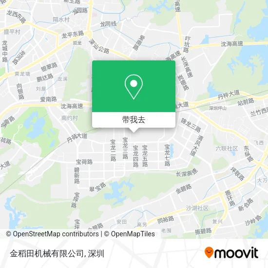金稻田机械有限公司地图