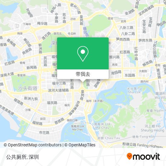 公共厕所地图