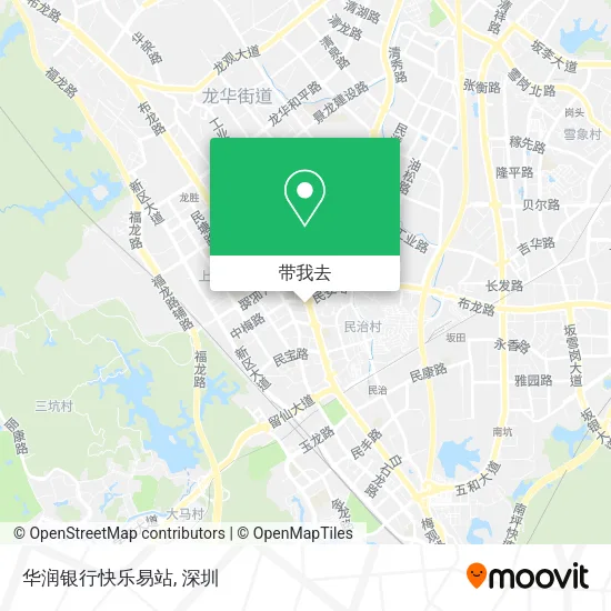 华润银行快乐易站地图