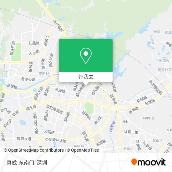 康成-东南门地图