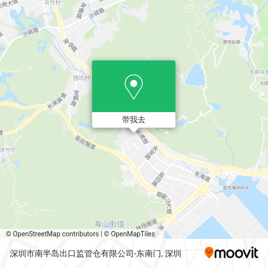 深圳市南半岛出口监管仓有限公司-东南门地图