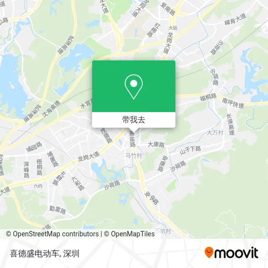喜德盛电动车地图