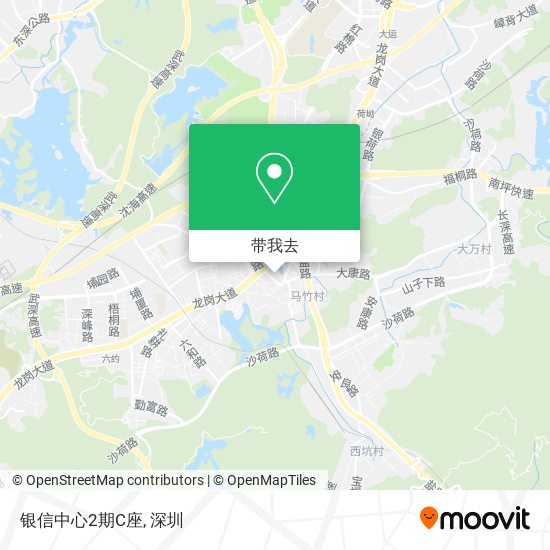 银信中心2期C座地图