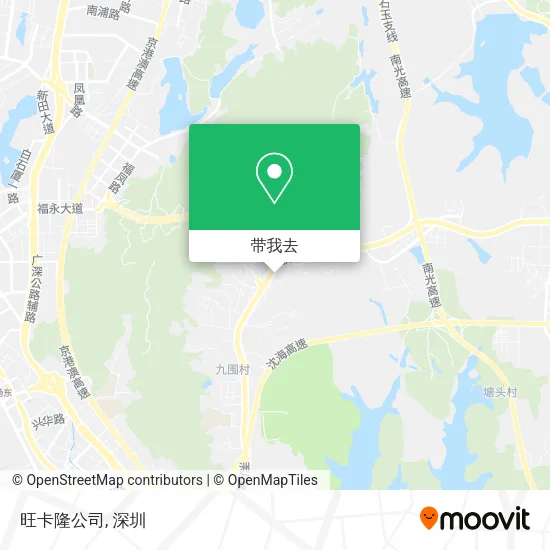 旺卡隆公司地图