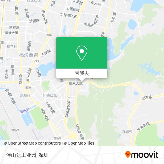 伴山达工业园地图