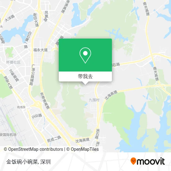 金饭碗小碗菜地图