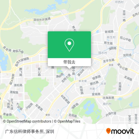 广东信科律师事务所地图