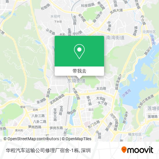 华程汽车运输公司修理厂宿舍-1栋地图