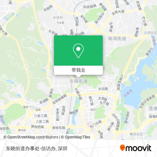 东晓街道办事处-信访办地图