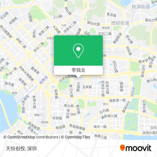 天恒创投地图