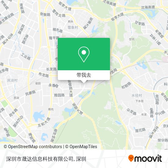 深圳市晟达信息科技有限公司地图