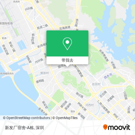 新发厂宿舍-A栋地图