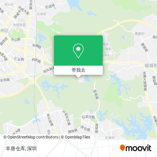 丰唐仓库地图