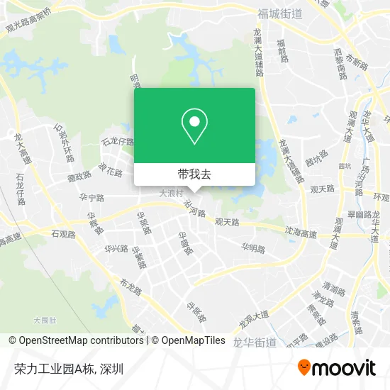 荣力工业园A栋地图
