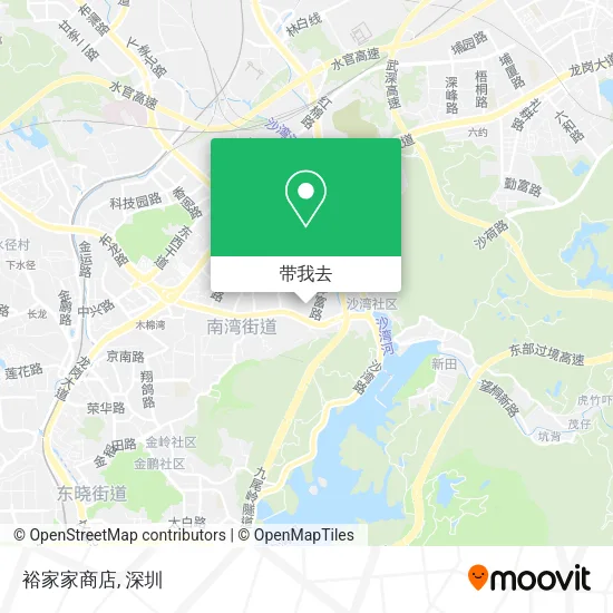 裕家家商店地图