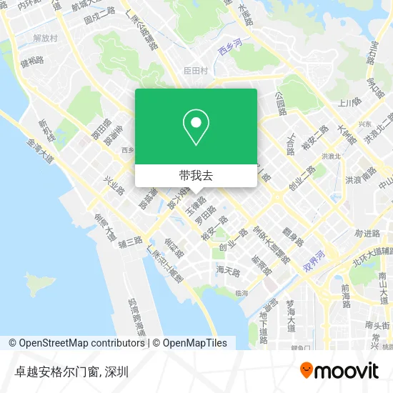 卓越安格尔门窗地图