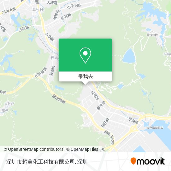 深圳市超美化工科技有限公司地图