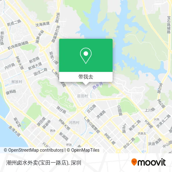 潮州卤水外卖(宝田一路店)地图