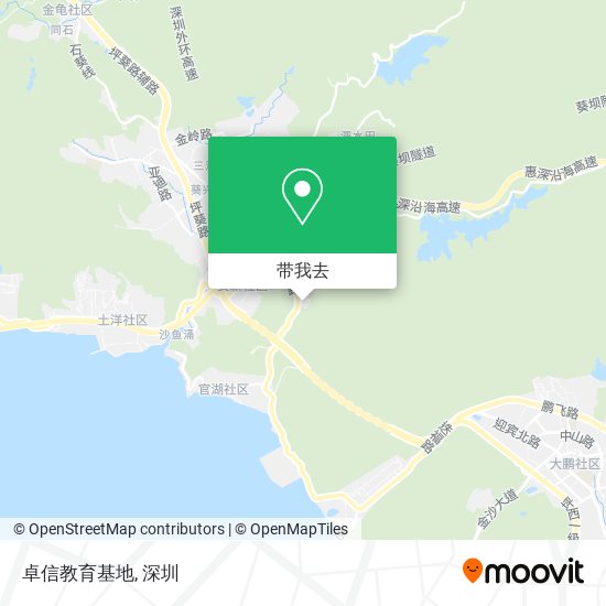 卓信教育基地地图
