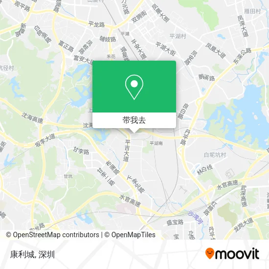 康利城地图