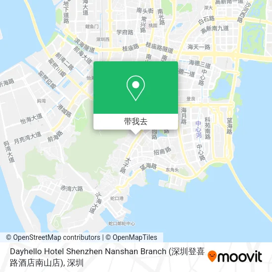 Dayhello Hotel Shenzhen Nanshan Branch (深圳登喜路酒店南山店)地图