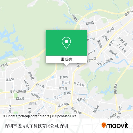 深圳市德润明宇科技有限公司地图