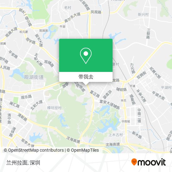 兰州拉面地图