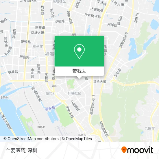 仁爱医药地图