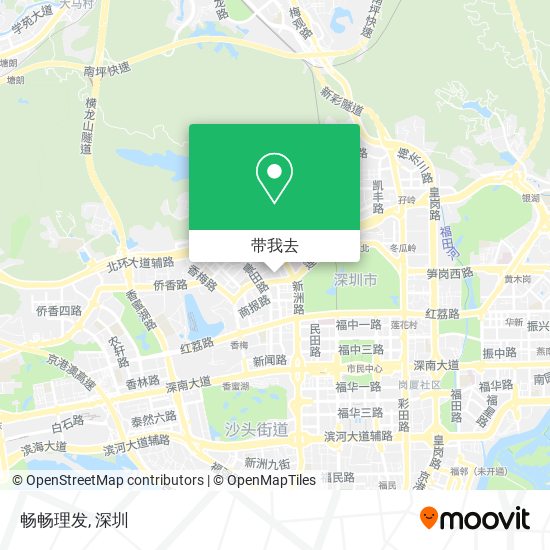 畅畅理发地图