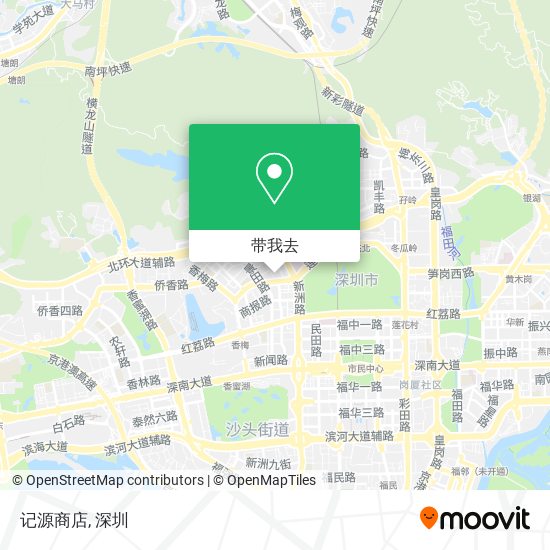 记源商店地图