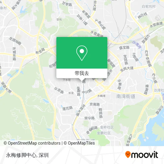 永梅修脚中心地图
