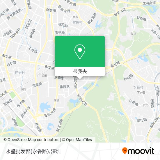 永盛批发部(永香路)地图