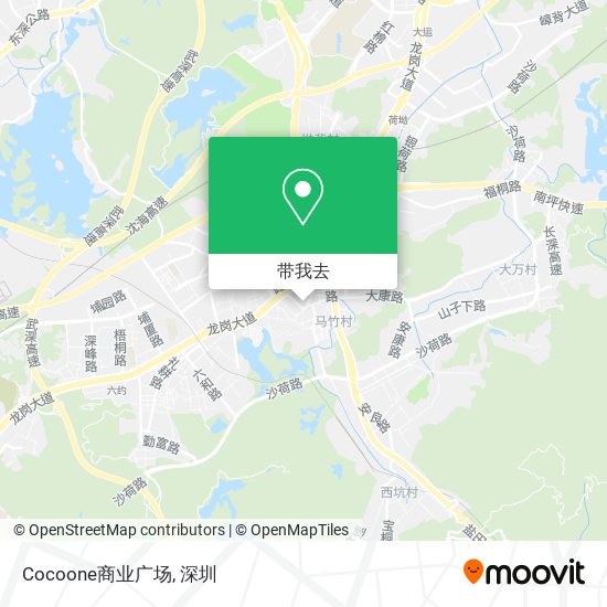 Cocoone商业广场地图