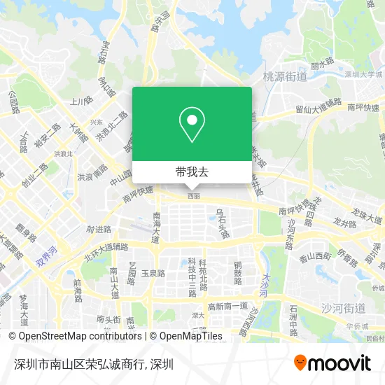 深圳市南山区荣弘诚商行地图