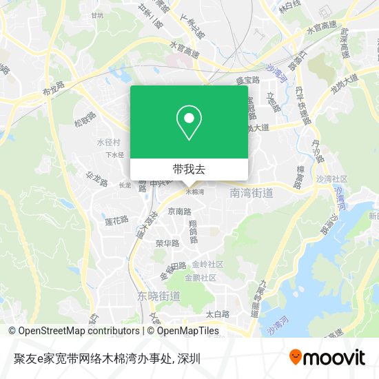 聚友e家宽带网络木棉湾办事处地图