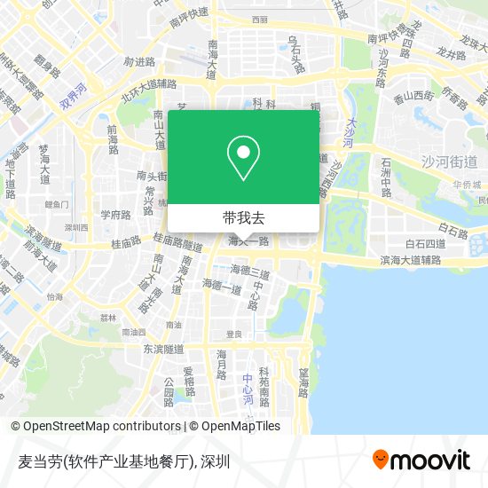 麦当劳(软件产业基地餐厅)地图