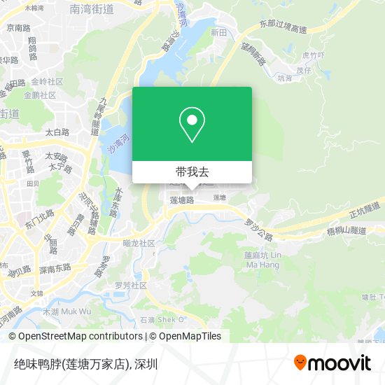 绝味鸭脖(莲塘万家店)地图