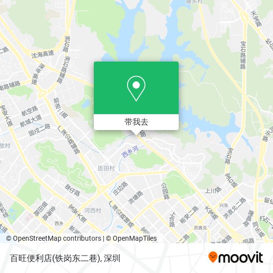 百旺便利店(铁岗东二巷)地图