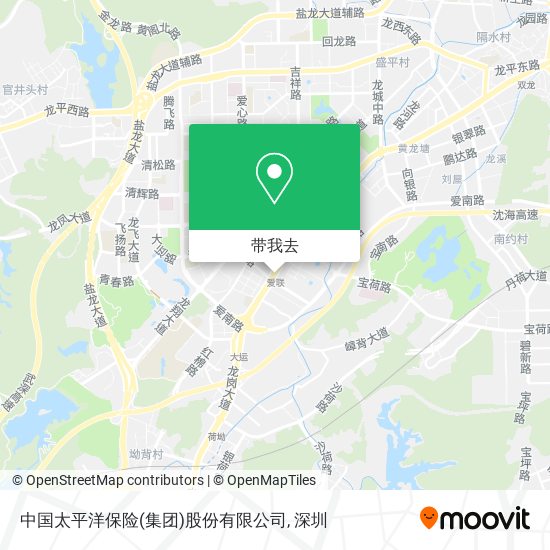 中国太平洋保险(集团)股份有限公司地图