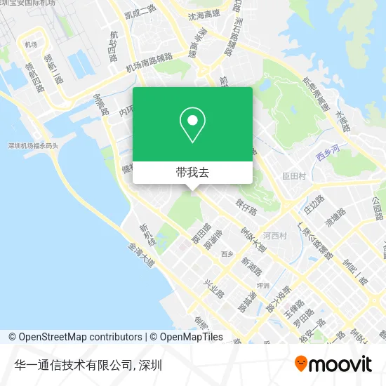 华一通信技术有限公司地图