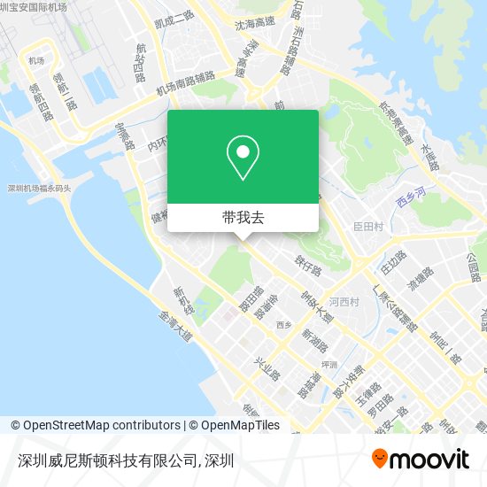 深圳威尼斯顿科技有限公司地图