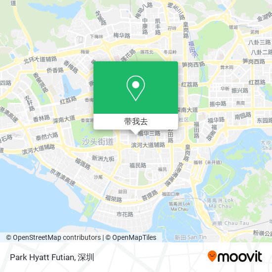Park Hyatt Futian地图